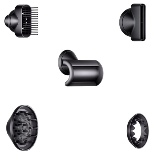 Фен Dyson Supersonic HD07, Чёрный/серебристый