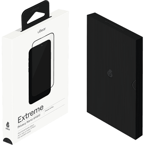 Защитное стекло uBear Privacy Extreme Nano Shield для iPhone 14 Pro Max
